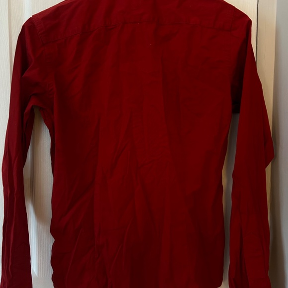 Vintage Ralph Lauren Red Button-Up Shirt - Picture 5 of 5